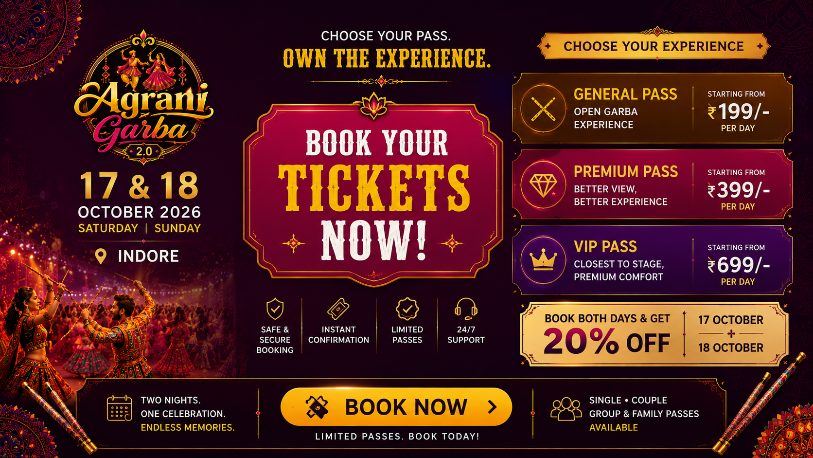 Book Your Ticket